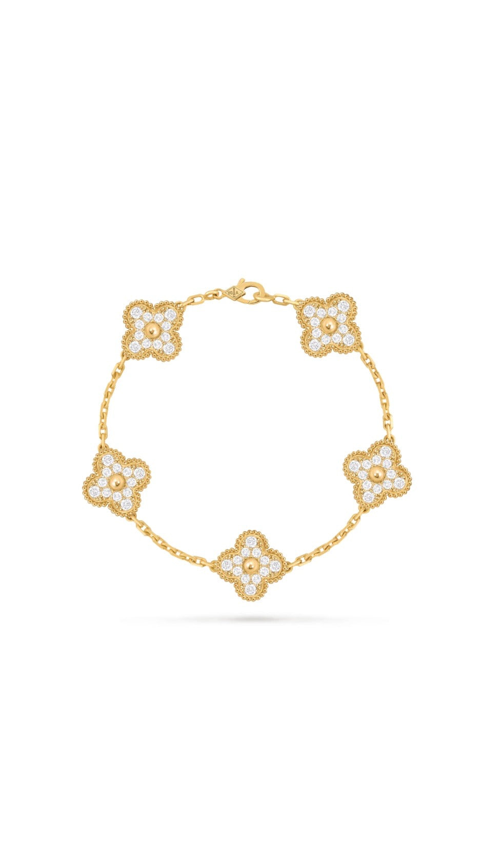 Baguette Gold Bracelet